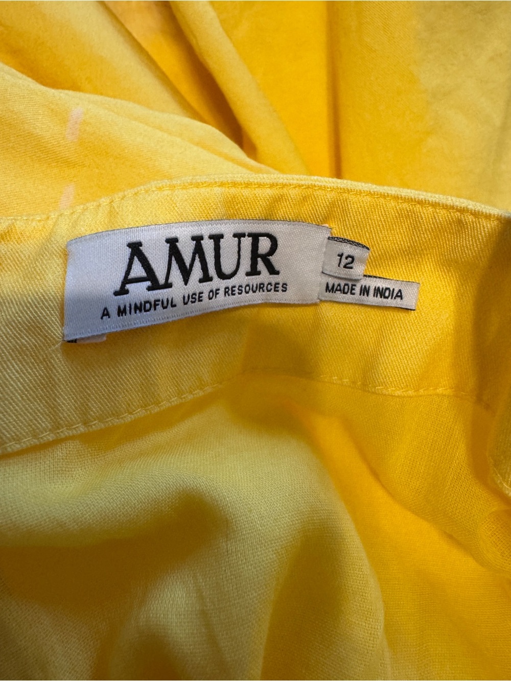 Amur Yellow Floral Dress - Picture 5 of 10